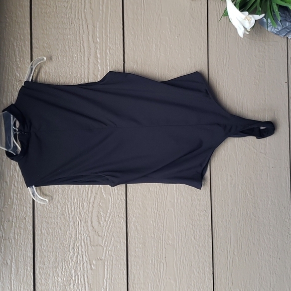 F21 Forever21 Lace Up Choker Bodysuit Thong Plus Size Rave 2x - Picture 12 of 13